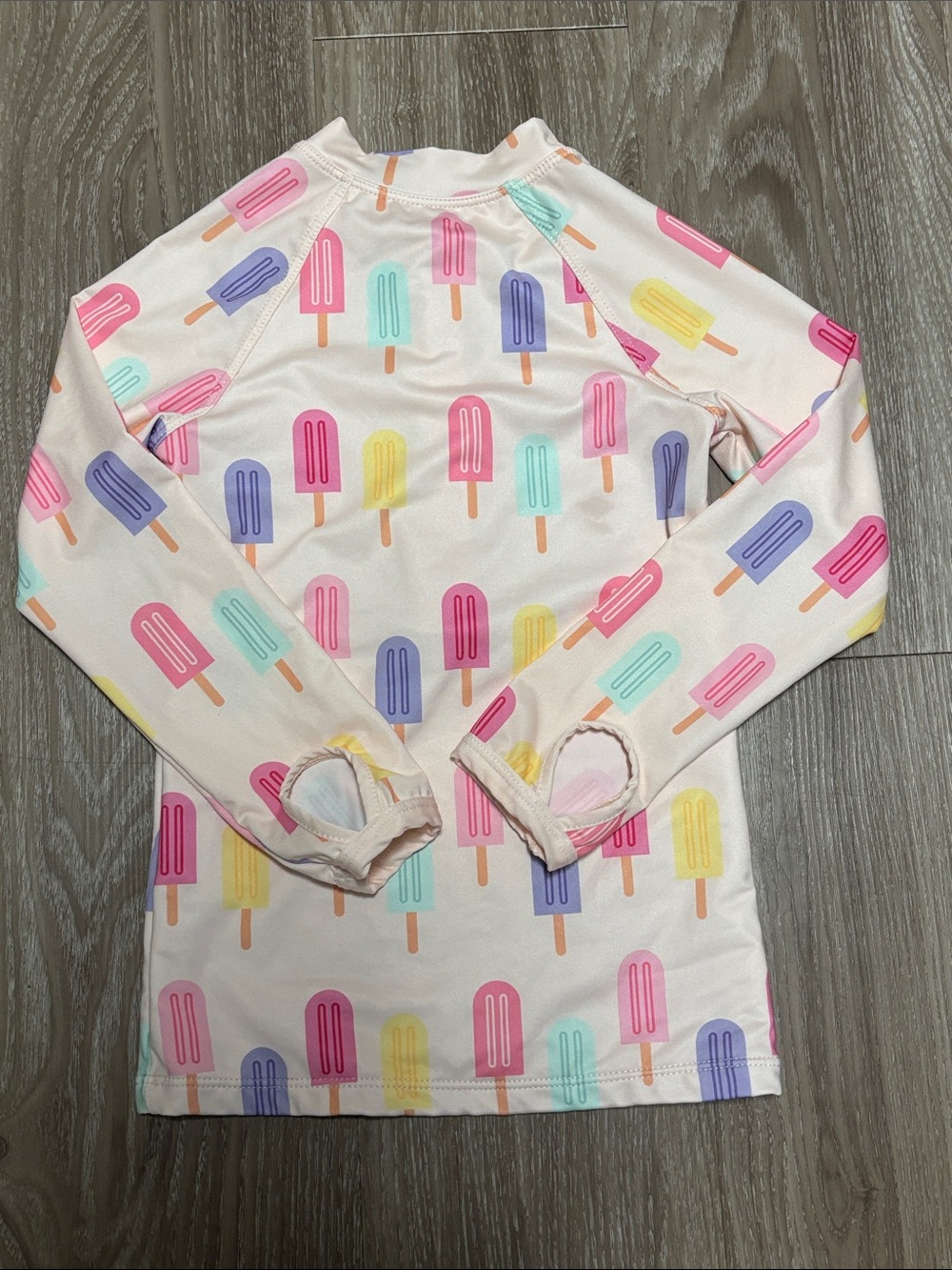 Monica + Andy Rash Guard Popsicle Print Summer Size 4T Beach Vacation | outdoor - Picture 4 of 5